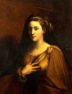 欧洲12-19世纪油画五_DOSSI, Dosso - A Female Saint
